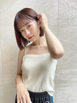 オッソ(OSSO) トレンドぱつっとボブ/タッセルボブ/暖色カラー