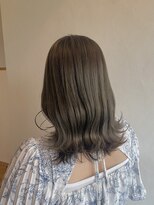 トワ(toi)&nbsp;オリーブベージュ/ブリーチなしダブルカラー/横浜