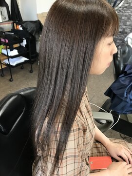 美容室 ラヴィエ ロング×髪質改善