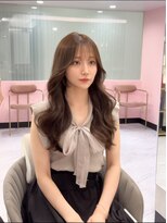 ジーナ 名駅(XENA.) 《xena/中島》くびれレイヤーカット+赤味の無いシナモンベージュ