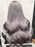 シルバーラベンダー/ケアブリーチ/ブリーチ/ダブルカラー/渋谷