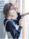 上品 大人ショートボブ/くびれショート/ 透明感