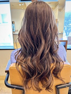 クラップス 横須賀中央店(CLAPS) ミルクティーベージュダブルカラーケアブリーチグレージュ40代