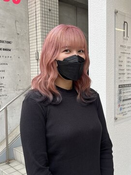 エイトヘアー(8 HAIR) ピンクエンドカラー