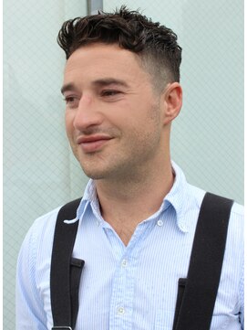 ワースホワイル(WORTH WHILE) 外国人風パーマウルフカルマパーマベリーショートダークアッシュ