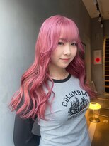 ジーナ(XENA) イメチェンヘアスタイル　ペールピンク