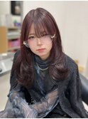 13763黒髪オリーブグレージュ髪質改善ストレート暗髪レイヤー