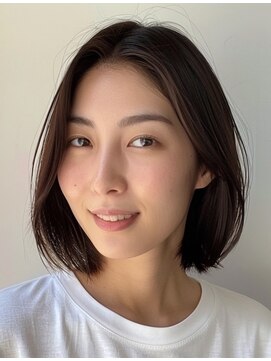 ルシードスタイル アウラ 松戸市五香(LUCIDO STYLE Aura) うる艶サラサラショート【松戸#五香#白髪染め#カラー#髪質改善】