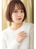 □斜めバング美髪大人ボブヘルシースタイル404上尾20代30代40代