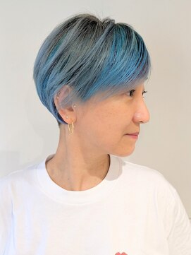 エンクス 天王町店(enx) ミディアムヘア/暗めカラー/グランマッシュ/天王町HA92