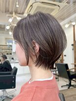 ハーツ(Heart's)&nbsp;大人ショート　白髪ぼかし　脱白髪染めハイライト30代40代50代○