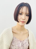 ドロップ(drop)&nbsp;ボブレイヤーとワインレッド【表参道/青山 drop】