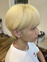 トータルビューティーサロン プリエ(prier)&nbsp;抜きっぱなしブロンド / メンズ / マッシュ