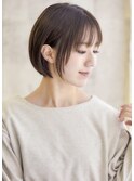 小顔丸みボブ×似合わせカット【瀧上丈司】