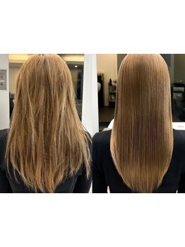 最新の酸性ストレートで、くせ毛・うねりのお悩みを解消！感動のサラつや髪へ♪（韓国/学割U24）