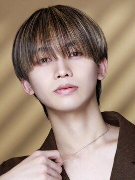 【LIPPS天神】ツーブロックショートマッシュ曲がる縮毛矯正