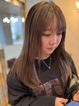 チェロ 中町(CHERO) ★美髪ストレートヘア#髪質改善#縮毛矯正#ロングヘア