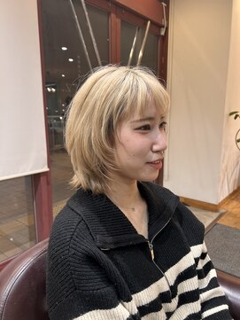 ルッツ(Lutz. hair design) 26.1.12ハッシュカット[犬山良慈]