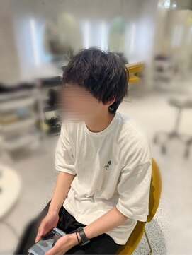 ローウェ 渋谷(Louwe) バング重めメンズマッシュ【Louwe 渋谷 mitsuki】