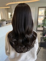 ビビバイベル(BiVi by BHEL) 桑名ロングレイヤーカットハッシュカット透明感カラー重めロング