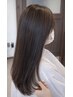 【贅沢艶】カット + 髪質改善美髪矯正ストレート