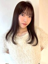 アモレット 天文館店(amoretto)&nbsp;暗髪 髪質改善 レイヤーカット 前髪カット アッシュカラー