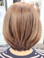ヘアースタジオ ジェイワン(hair studio J ONE)&nbsp;赤みを抑えたグレージュ/ショートボブ/白髪ぼかし/30代40代50代