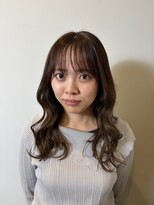 ヘアサロン エン(hair salon en.)&nbsp;柔らかさを引き出すミルクティーブラウン