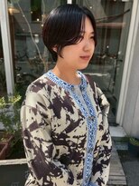 モク 大阪梅田店(MOK)&nbsp;【スマートに可愛い】スッキリ丸みショート