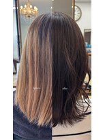 トップスタイル リッチ&nbsp;リタッチ周期が長くてもできるナチュラルカラー