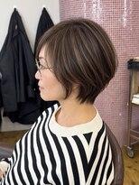 コワファースト 別府&nbsp;丸み×くびれ×ハイライト。大人のショートボブ