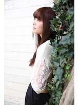 ハピア(HAPPIA) 真っ直ぐしすぎないナチュラルストレート