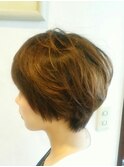 かわいいショートボブ