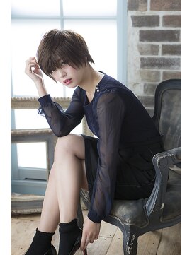 ミエルヘアーブラン(miel hair blanc) 【miel hair blanc】ゆるふわラフショート☆