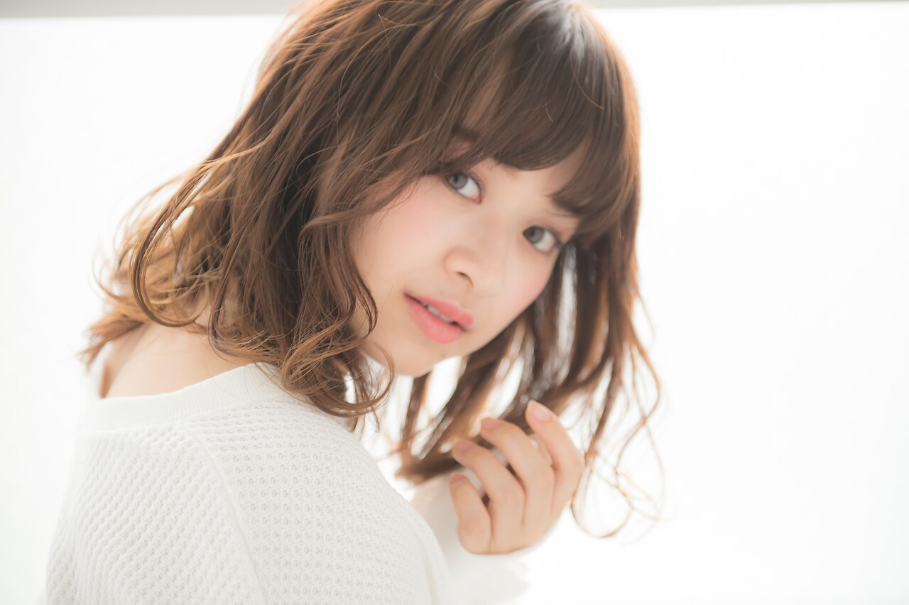 【学割U24】Ladies’カット（コテ巻き・アイロン仕上げ可）\3900