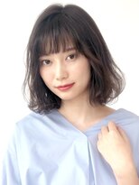 サロン(Salon)&nbsp;大人可愛い 柔らかパーマ ニュアンスボブ/Salon銀座