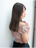 ナチュラルストレートスタイル★縮毛矯正