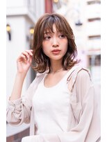 エース (ACE) ACE 横浜　色っぽレイヤーミディ×艶感ベージュ