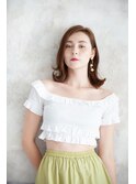 【shellbear 銀座4丁目】大人可愛いミディアム