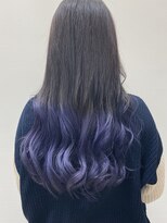 ユキオ オブ ヘアー(YUKIO of Hair)&nbsp;20代30代★エレガントなツヤ感ラベンダーアッシュ×大人レイヤー