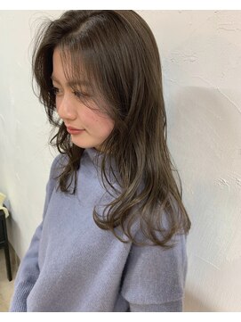 クラフト ヘア デザイン(CRAFT HAIR DESIGN) 【CRAFT】深み透明感 オリーブグレージュ