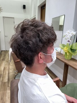 リブヘア(LiB hair) ランダムパーマ×メンズショート