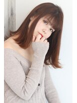 クシュ 所沢東口店(kusyu...) カーキグレージュマッシュショートボブフェザーバング(所沢427)