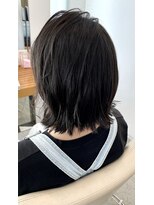 カッツ 笠岡店(CUT S) 切りっぱなし風ボブ