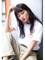 テイラー(Taylor) 【Taylor】大宮 ブルーブラック×大人可愛いミディアム