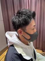 アヴァンス 天王寺店(AVANCE.) MEN'S HAIR 刈り上げ×ツーブロック×アップバング
