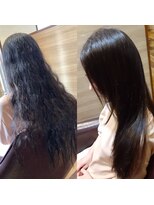 ヘアーメイク トレコローリ(hair make trecolori) 【trecolori  津田沼】縮毛矯正＆白髪ぼかし