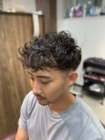 キングマンバーバー(KING MAN BARBER)&nbsp;ハードパーマスタイル