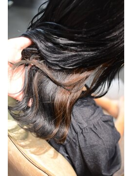 ポタム 東中野(potamu) ブリーチなしインナーカラー