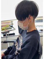 シェルハ(SHELHA) ボーイッシュマッシュ刈り上げ女子ツーブロック